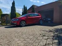 Gebraucht VW Polo Comfortline 90 PS (66 kW) 2017 Rot Kleinwagen
