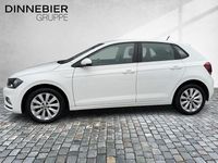 Gebraucht VW Polo Highline 95 PS (69 kW) 2020 Weiß Kleinwagen