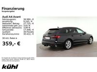 Gebraucht Audi A4 Advanced 150 PS (110 kW) 2024 Mythosschwarz metallic Kombi