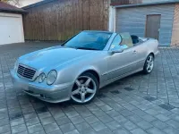 Używany Mercedes CLK230 193 KM (141 kW) 2000 Srebrny Kabriolet