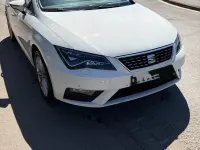 Używany Seat Leon 125 KM (91 kW) 2017 Biały Sedan/Limuzyna