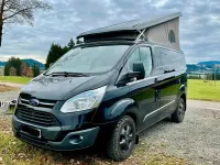 Gebraucht Ford Transit Custom Nugget 155 PS (114 kW) 2016 Schwarz Van / Kleinbus