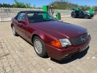 Gebraucht Mercedes SL500 326 PS (239 kW) 1992 Rot Cabrio