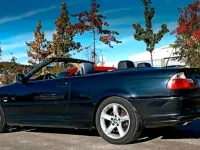 Gebraucht BMW 323 Cabriolet 171 PS (125 kW) 2000 Schwarz Cabrio