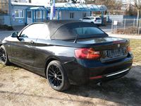 Gebraucht BMW 220 Luxury Line 184 PS (135 kW) 2015 Schwarz Cabrio