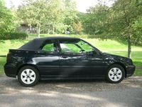 Gebraucht VW Golf Cabriolet Comfortline 101 PS (74 kW) 2000 Schwarz Cabrio