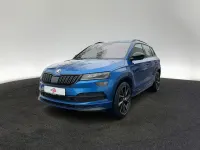Gebraucht Skoda Karoq SportLine 190 PS (139 kW) 2021 Blau SUV