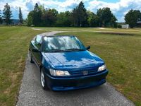 Gebraucht Peugeot 306 Cabriolet 101 PS (74 kW) 1997 Blau Cabrio