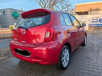 Gebraucht Nissan Micra Acenta 80 PS (58 kW) 2014 Rot Kleinwagen