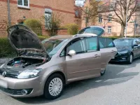 Gebraucht VW Golf Plus Cross 2011 Beige Kleinwagen