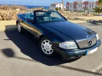Gebraucht Mercedes SL320 231 PS (169 kW) 1996 Blau Cabrio