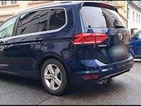 Gebraucht VW Touran Highline 190 PS (139 kW) 2016 Blau Van / Kleinbus
