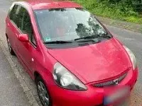 Gebraucht Honda Jazz 77 PS (56 kW) 2007 Rot Kleinwagen