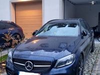 gebraucht Mercedes C220 d T Autom. AMG Line, Multi, 360 Grad, Keyl