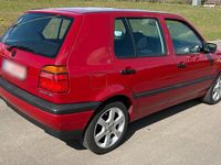 Gebraucht VW Golf III 75 PS (55 kW) 1993 Rot Kleinwagen