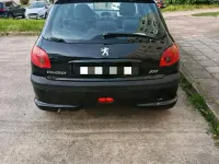 Gebraucht Peugeot 206 2002 Schwarz Kleinwagen