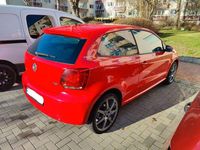 Gebraucht VW Polo Team 105 PS (77 kW) 2010 Rot Kleinwagen