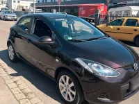 Gebraucht Mazda 2 86 PS (63 kW) 2008 Schwarz Kleinwagen