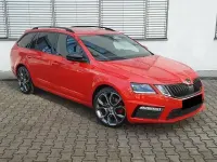 Gebraucht Skoda Octavia vRS 240 PS (176 kW) 2017 Cervena corrida/corrida rot Kombi