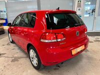 Gebraucht VW Golf VI Style 105 PS (77 kW) 2011 Rot Kleinwagen