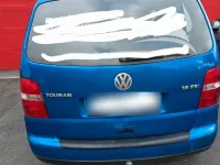 Gebraucht VW Touran Basis 116 PS (85 kW) 2003 Blau Van / Kleinbus