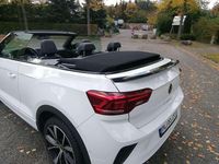 Gebraucht VW T-Roc Cabriolet R-line 150 PS (110 kW) 2023 Weiß Cabrio