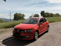 Gebraucht VW Polo 75 PS (55 kW) 2013 Rot Kleinwagen
