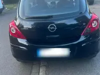 Gebraucht Opel Corsa 2007 Schwarz Kleinwagen