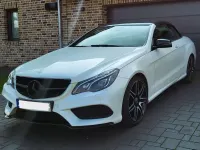 Gebraucht Mercedes E200 AMG 184 PS (135 kW) 2015 Weiß Cabrio