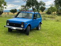 Gebraucht Lada niva 82 PS (60 kW) 2007 Blau SUV