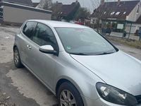 Gebraucht VW Golf VI 82 PS (60 kW) 2009 Silber Kleinwagen