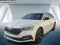 Gebraucht Skoda Octavia SportLine 204 PS (150 kW) 2022 Weiß Kombi