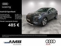 Neu Audi Q3 Sportback 150 PS (110 kW) 2025 Grau SUV