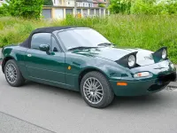 Gebraucht Mazda MX5 131 PS (96 kW) 1994 Grün Cabrio