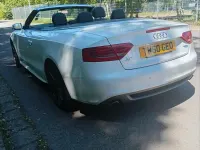 Gebraucht Audi A5 Cabriolet S-Line 240 PS (176 kW) 2010 Weiß Cabrio