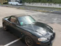 Gebraucht Mazda MX5 145 PS (106 kW) 2004 Schwarz Cabrio