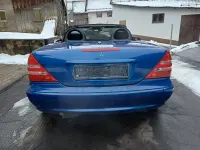 Gebraucht Mercedes SLK320 AMG 218 PS (160 kW) 2000 Blau Cabrio