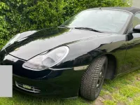 Gebraucht Porsche Boxster 204 PS (150 kW) 1998 Schwarz Cabrio