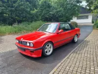 Gebraucht BMW 320 Cabriolet 129 PS (94 kW) 1991 Rot Cabrio