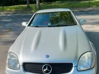 Second-hand Mercedes SLK200 136 CP (100 kW) 1997 Argintiu Cabrio