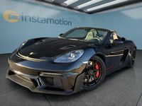 Neu Porsche 718 Boxster 500 PS (367 kW) 2025 Schwarz Cabrio