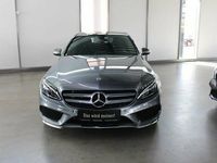 Gebraucht Mercedes C180 AMG 156 PS (114 kW) 2018 Grau , selenitgrau metallic Limousine