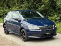 Gebraucht Skoda Fabia Ambition 90 PS (66 kW) 2015 Blau Limousine