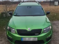 Gebraucht Skoda Octavia RS 184 PS (135 kW) 2016 Grün Kleinwagen