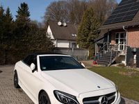 Gebraucht Mercedes C300 AMG line 245 PS (180 kW) 2017 Weiß Cabrio