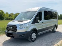 Używany Ford Transit 131 KM (96 kW) 2018 Srebrny Minivan