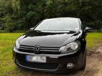 Gebraucht VW Golf VI Style 105 PS (77 kW) 2011 Schwarz Kleinwagen