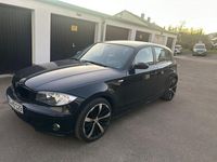 Gebraucht BMW 116 122 PS (89 kW) 2007 Schwarz Kleinwagen