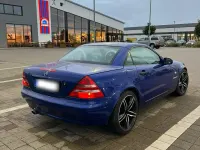 Gebraucht Mercedes SLK230 197 PS (144 kW) 1998 Blau Cabrio