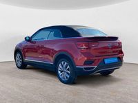 Gebraucht VW T-Roc Cabriolet Style 110 PS (80 kW) 2021 Rot Cabrio